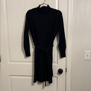 Banana Republic Black Long Sleeve Dress